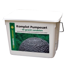 Komplett Pumpenset, 12 Volt, 1300 L/Std.